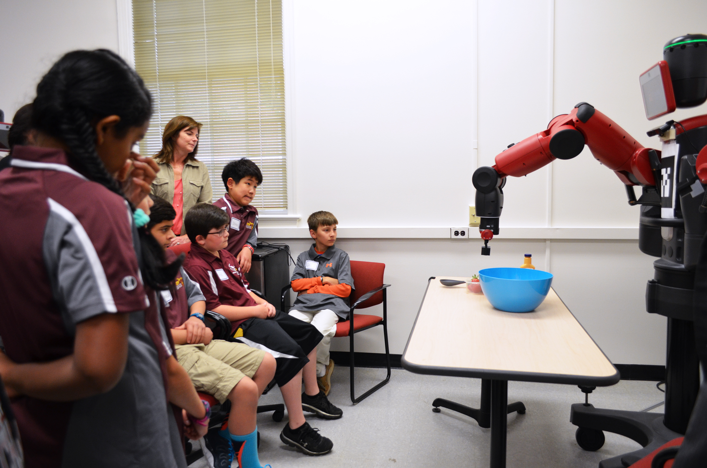 Sparks Elementary School Robotics Students Visit Computer Science