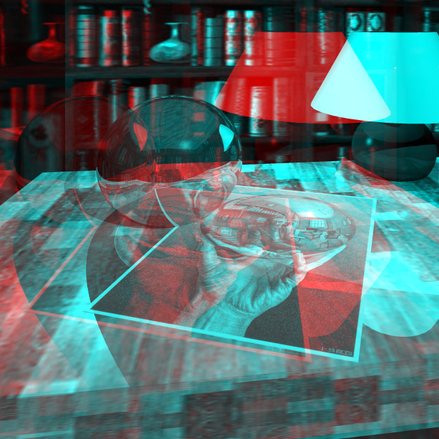 3D Pictures Red And Blue Cool 3D Pictures