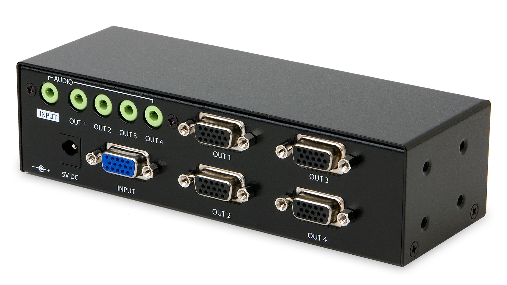 Intelix VGA2DA4 1x4 VGA and Stereo Audio Distribution Amplifier