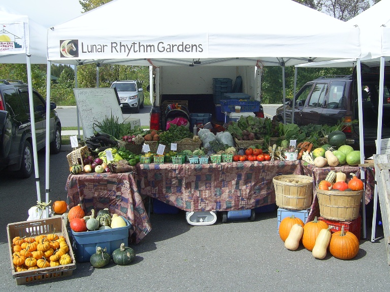 Lakefield Farmers Market Lunar Rhythm Gardens, Community Supported