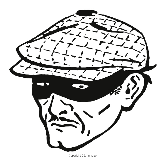 Crook in Cap and Mask T24288 CSA Images