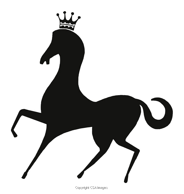 Horse Wearing Crown 815658 CSA Images