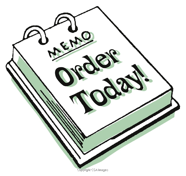 Memo Pad Order Today! 81351 CSA Images