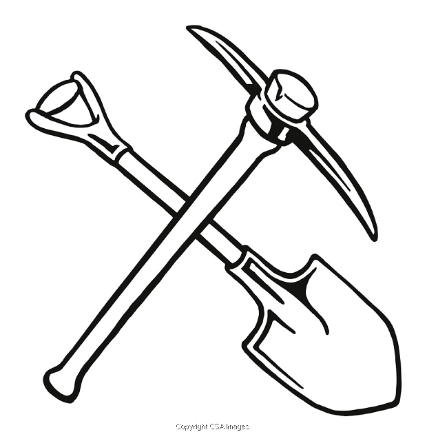 Pickaxe and Shovel 832653 CSA Images
