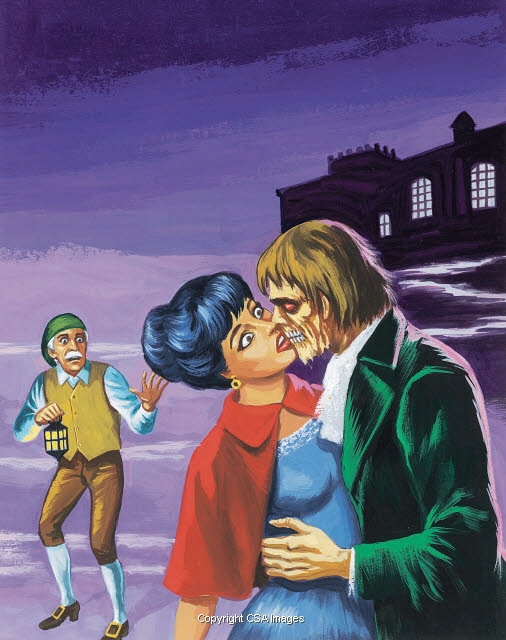 Zombie Kissing a Woman 777742 CSA Images