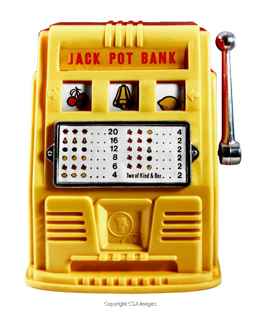 Yellow Slot Machine 42845 CSA Images