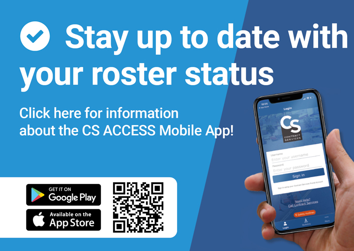 Industry Experience Roster Contract Services