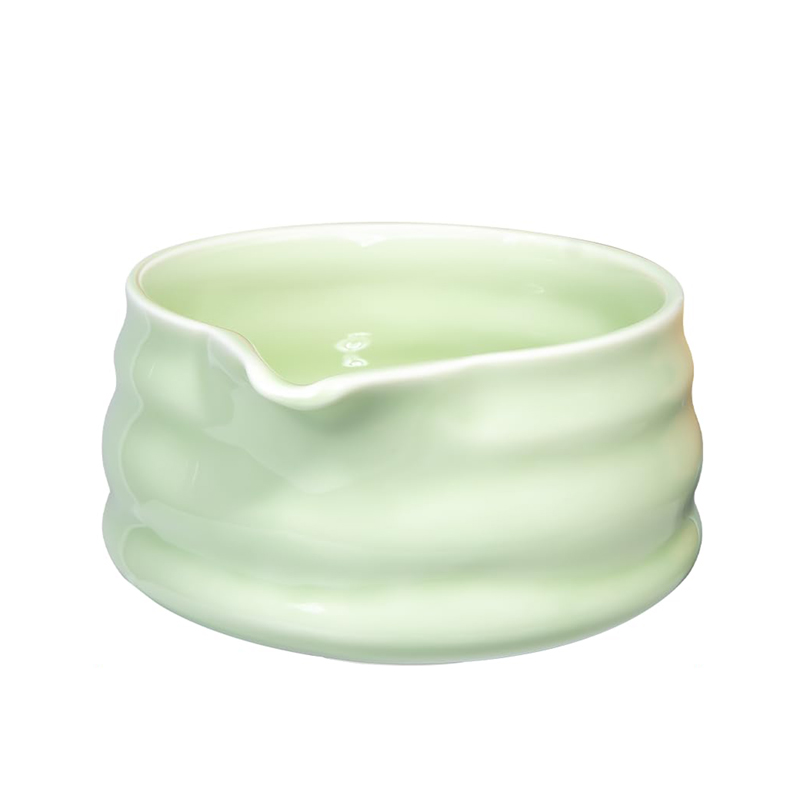 Essential Matcha Bowl Spout Ceramic Custom Color