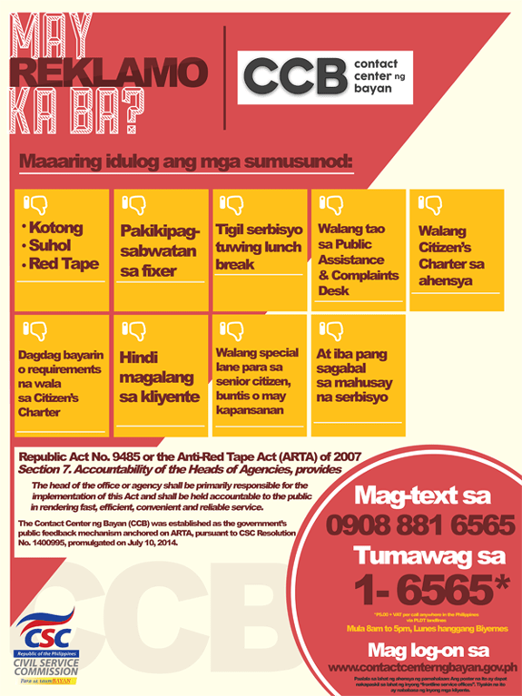 Contact Center ng Bayan (CCB)