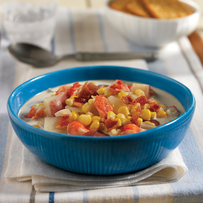 Crab and Corn Chowder Recipe Cook With Campbells Canada