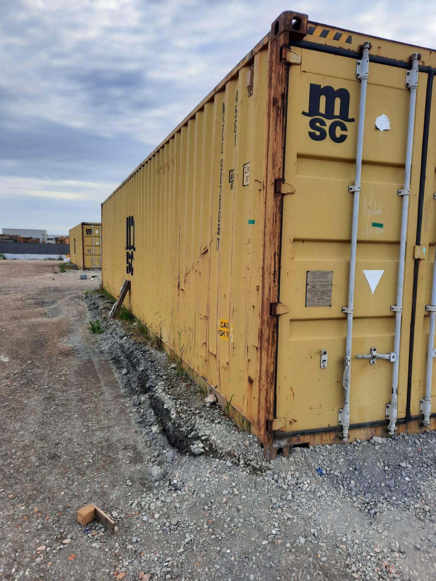 Old Containers CSC Container