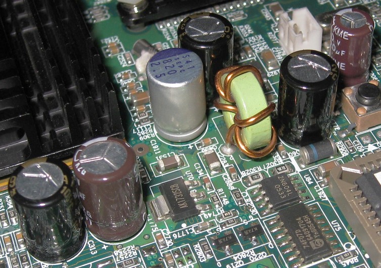 Saving a Motherboard from Capacitor Plague
