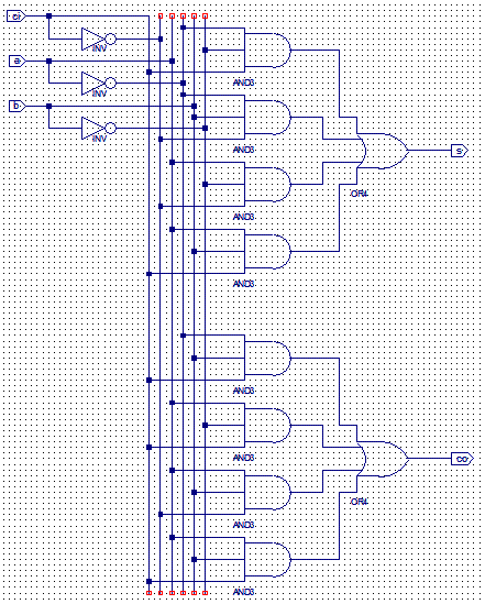 4 Bit Adder Subtractor Circuit Diagram