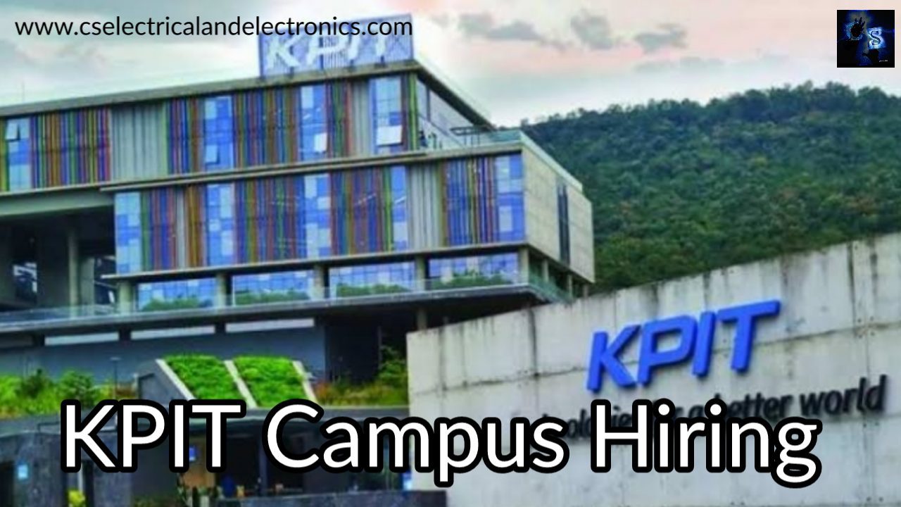 KPIT Campus Hiring 2021 With 5.5 LPA Package, Hurry Up