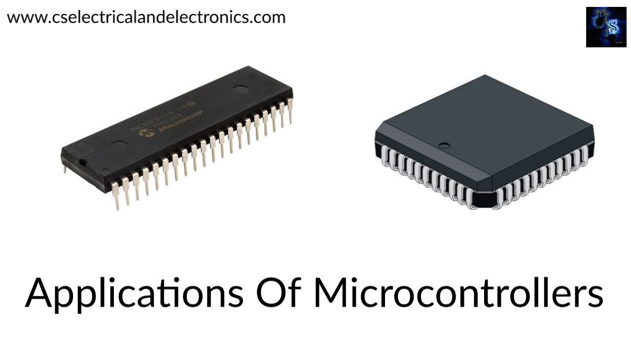 Applications Of Microcontrollers, Embedded System Applications