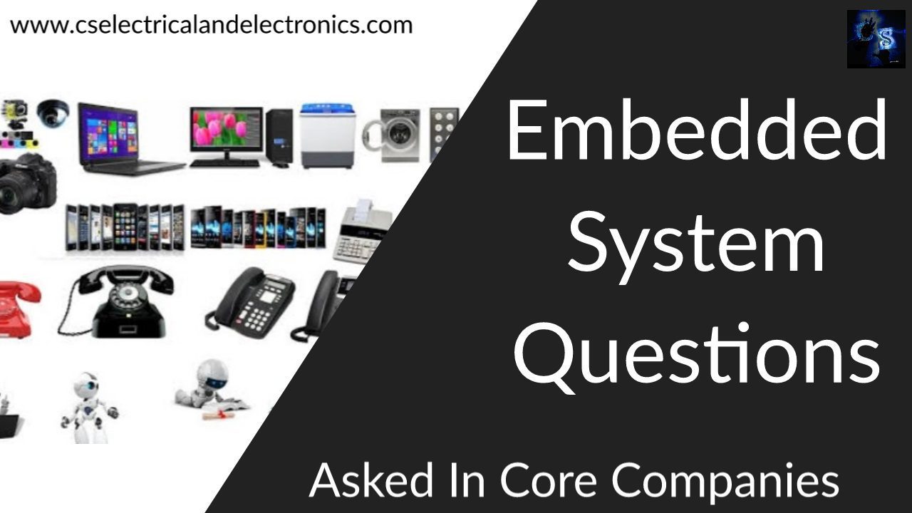 Embedded System Questions Asked In Online Test At LTTS, Robert Bosch