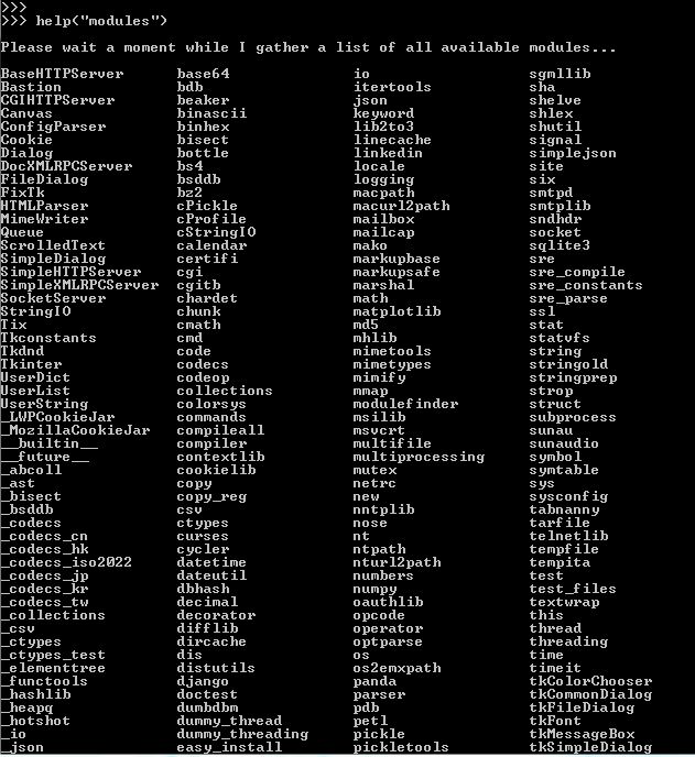 How to check installed packages in python