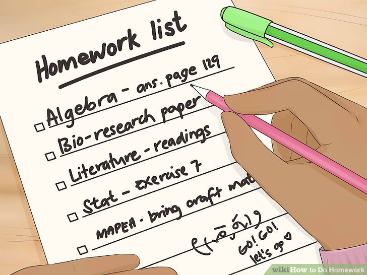 How to Build a Math Homework Preparation Routine