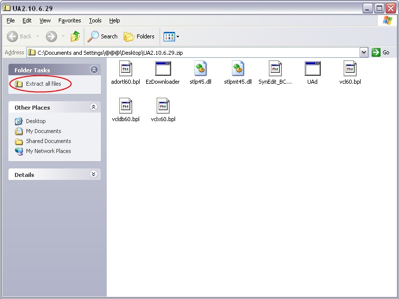 How to extract a ZIP file?