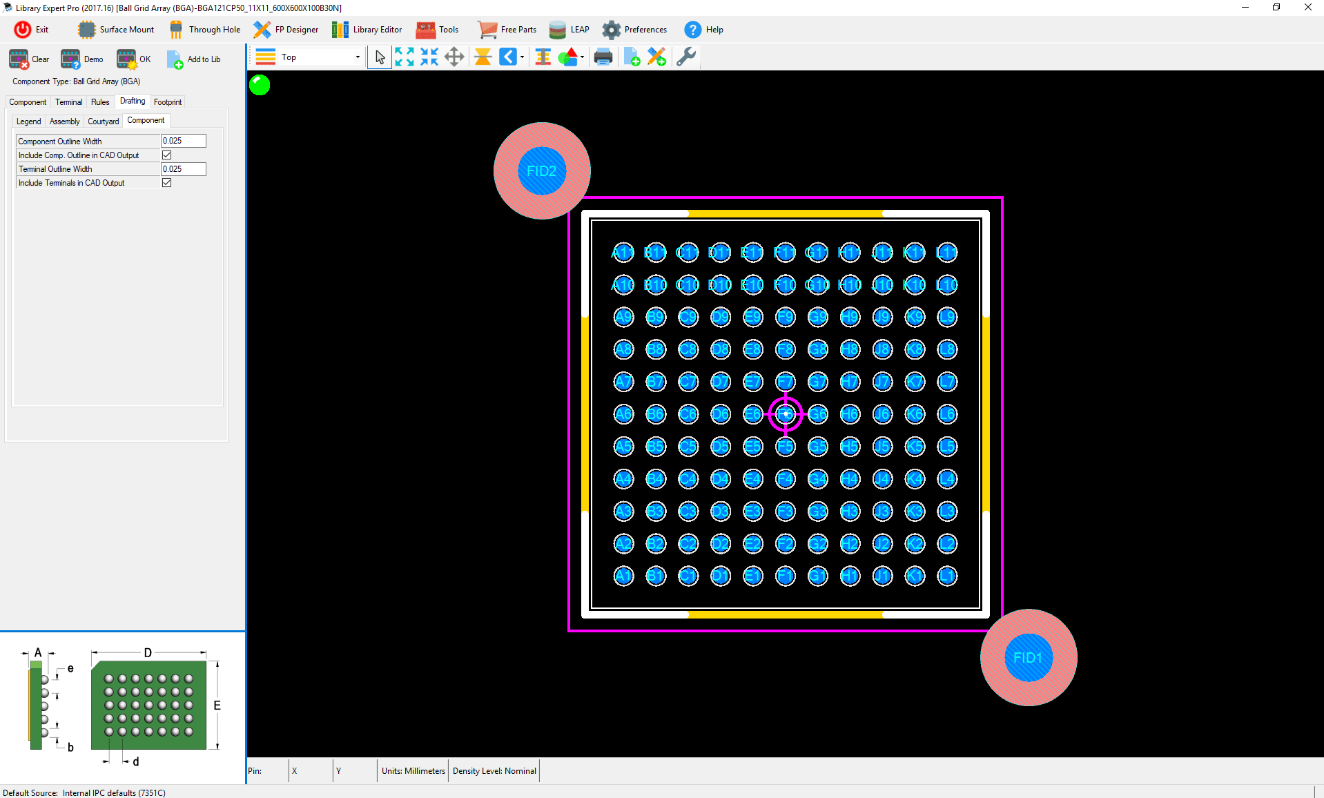 Enterprise Edition PCB Footprint Expert Footprint & STEP IPC konform