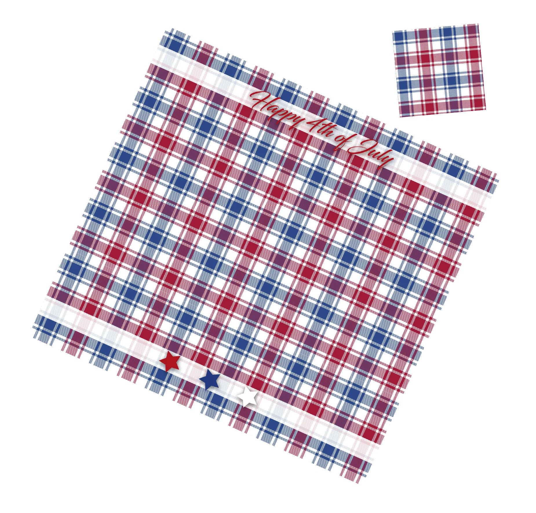 4TH OF JULY PLACEMAT CSQUAREDESIGN