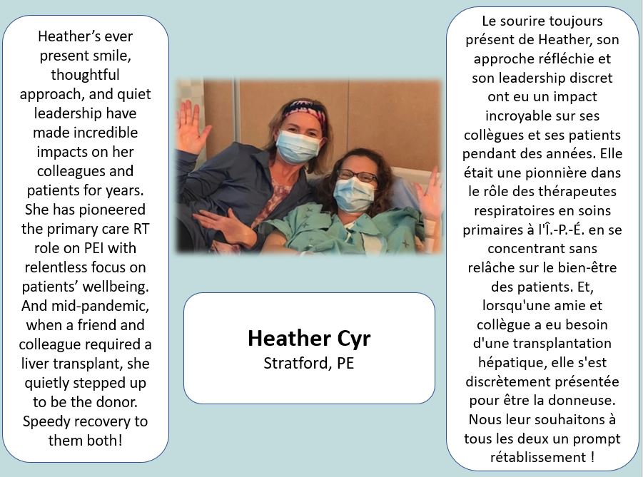 Inspiring RTs / Des t.r.a. inspirants CSRT