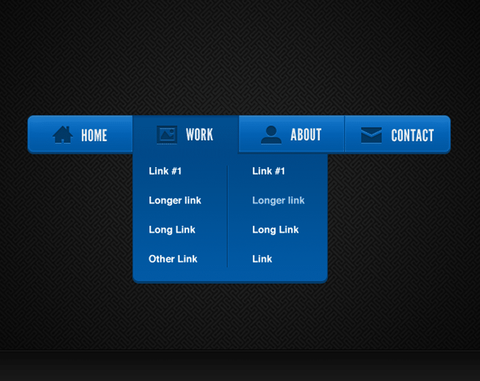 80+ Free Website Menu Navigation PSD Elements » CSS Author
