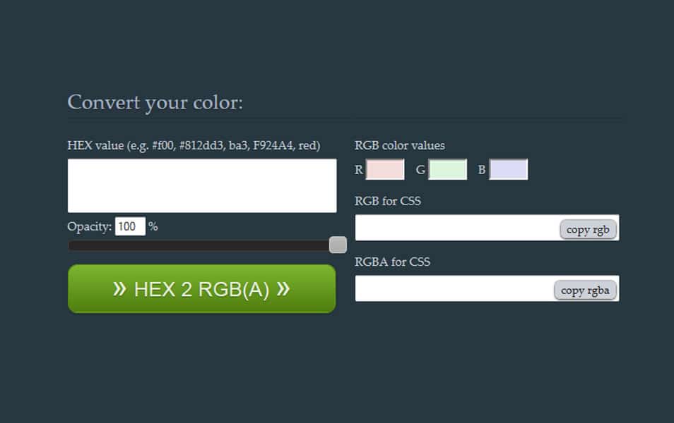 Converters and Calculators for Typography, Grid, color etc