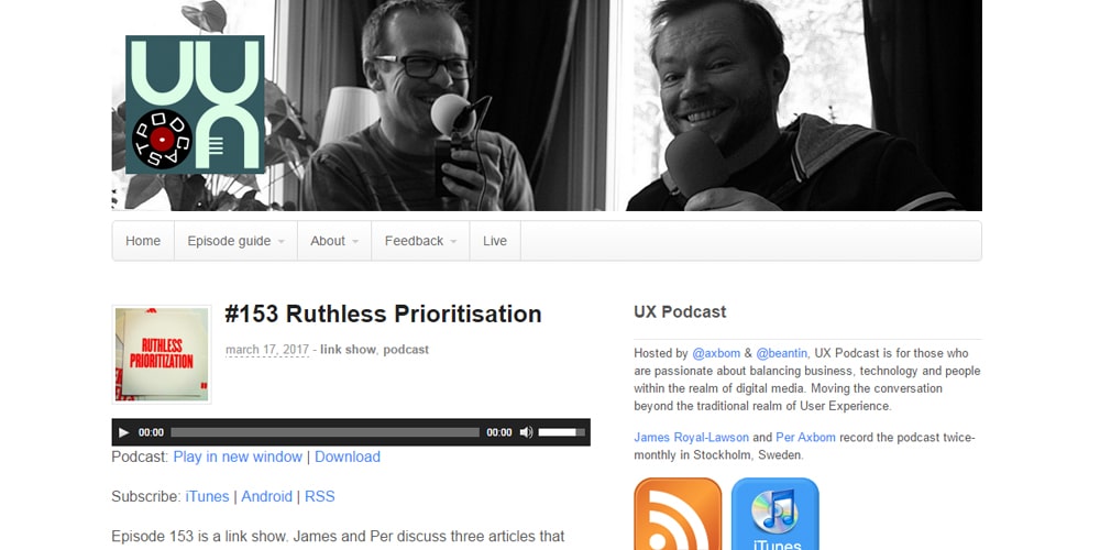 Best UI/UX Design Podcasts » CSS Author