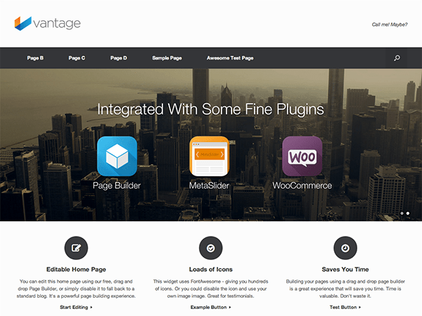 Customize the Vantage WordPress Theme with CSSHero