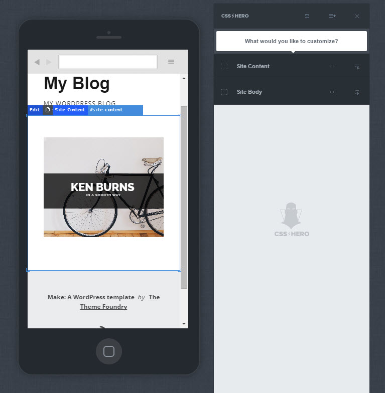 Customize Slider Revolution with CSSHero