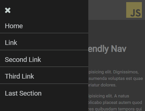 Responsive Mobile-friendly Nav System With JavaScript And Flexbox | CSS ...