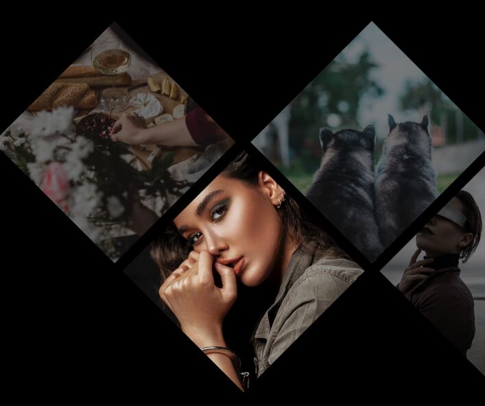 Diamond Pattern Css CSS Only Diamond Grid Layout | CSS Script