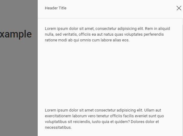 Easy Sliding Drawer In Vanilla JavaScript | CSS Script