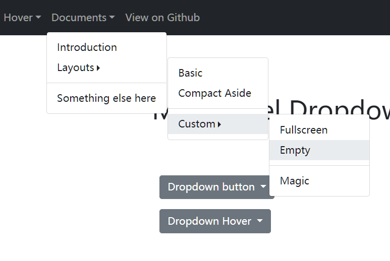 Javascript Dropdown Bootstrap at Jonathan Goldman blog