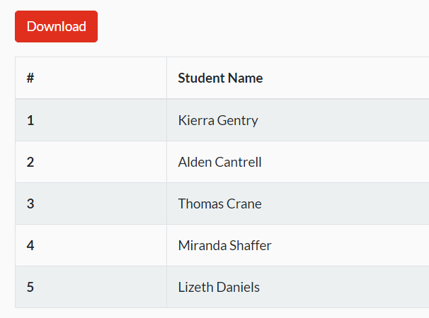 Download HTML Table As A CSV File – TableToCSV