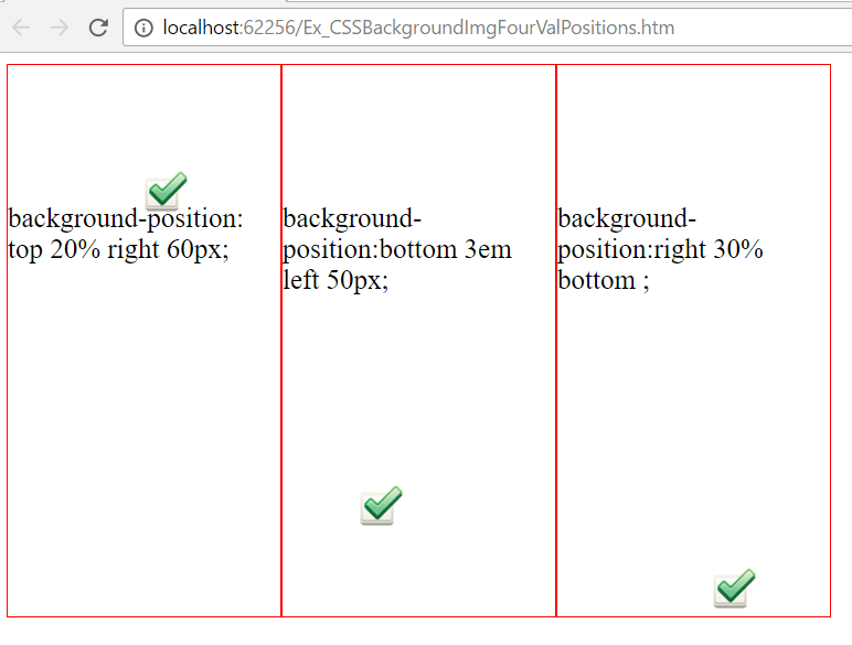 Css Background Image Position From Right Center, top, bottom, left