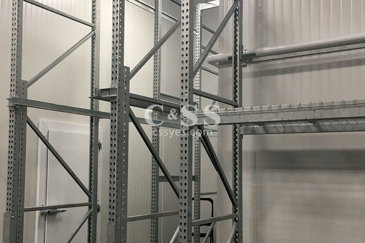 Galvanized Storage Industrial Pallet Racking Systems C&SS