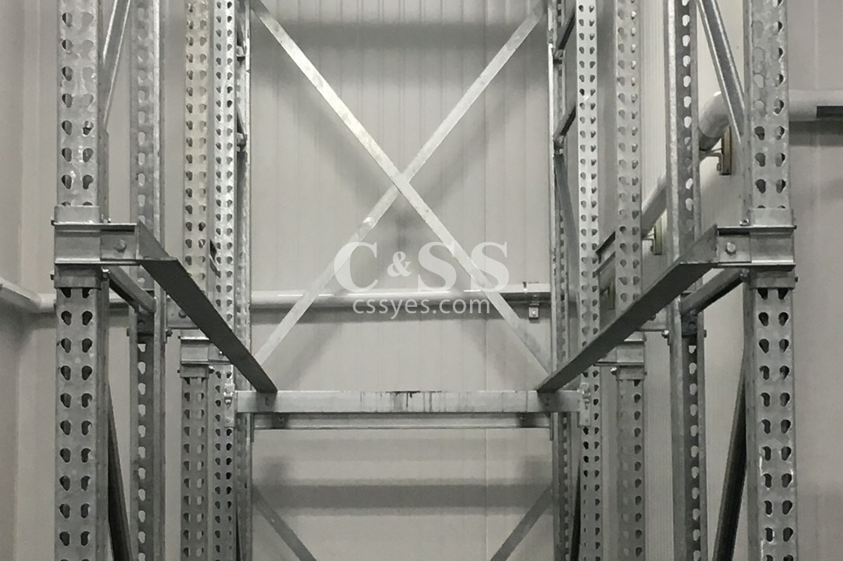 Galvanized Storage Industrial Pallet Racking Systems C&SS