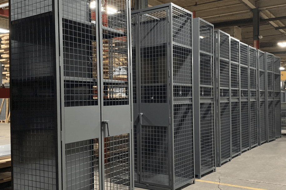 TA50 Military Storage Lockers Wire Products and Secure Cages C&SS