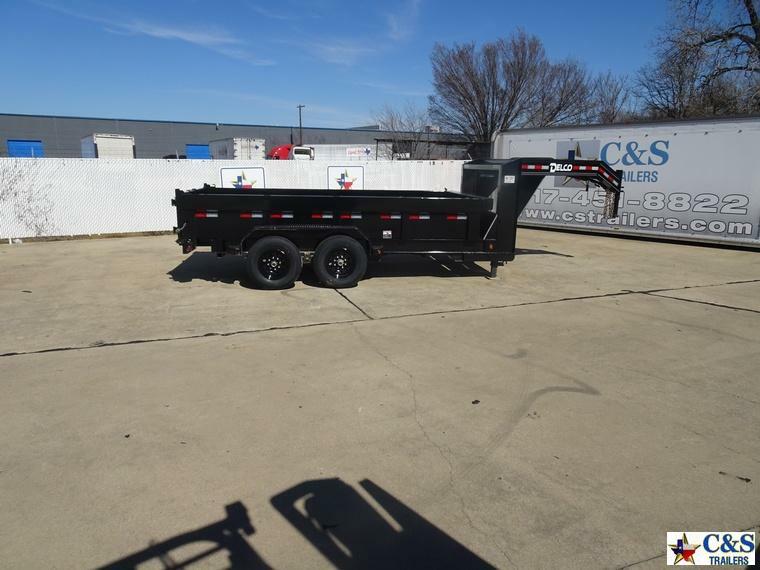 2024Delco6'11"X14'Dump14000GVWR31997 Fort Worth, TX