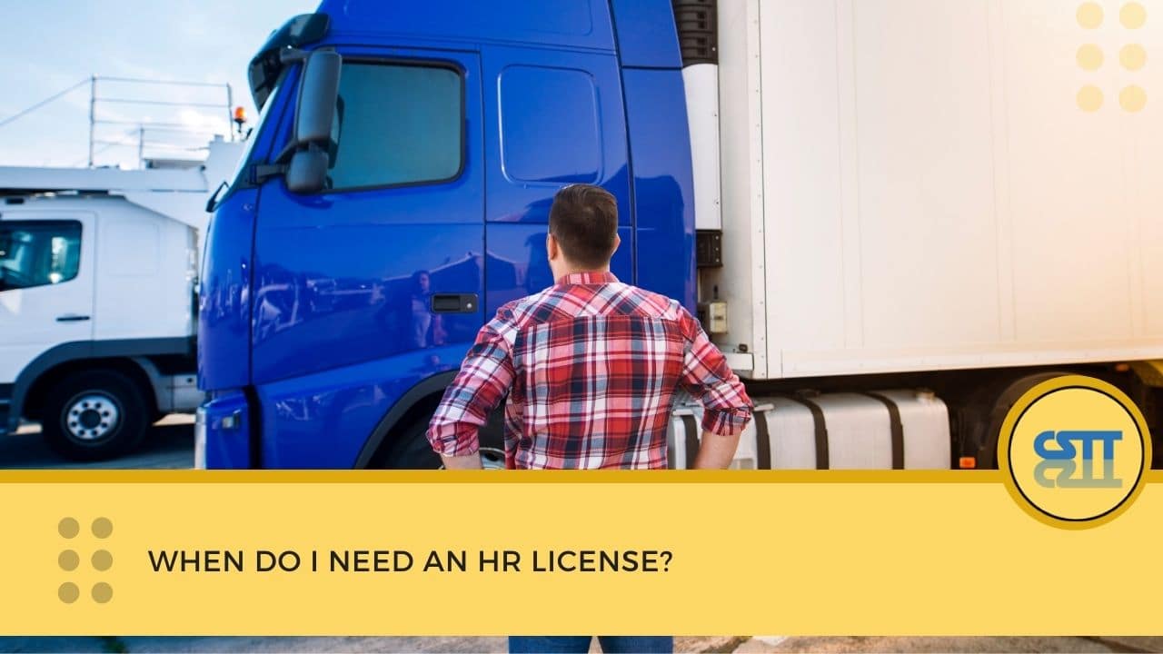What is an HR Licence? Chris Shilling Transport Training