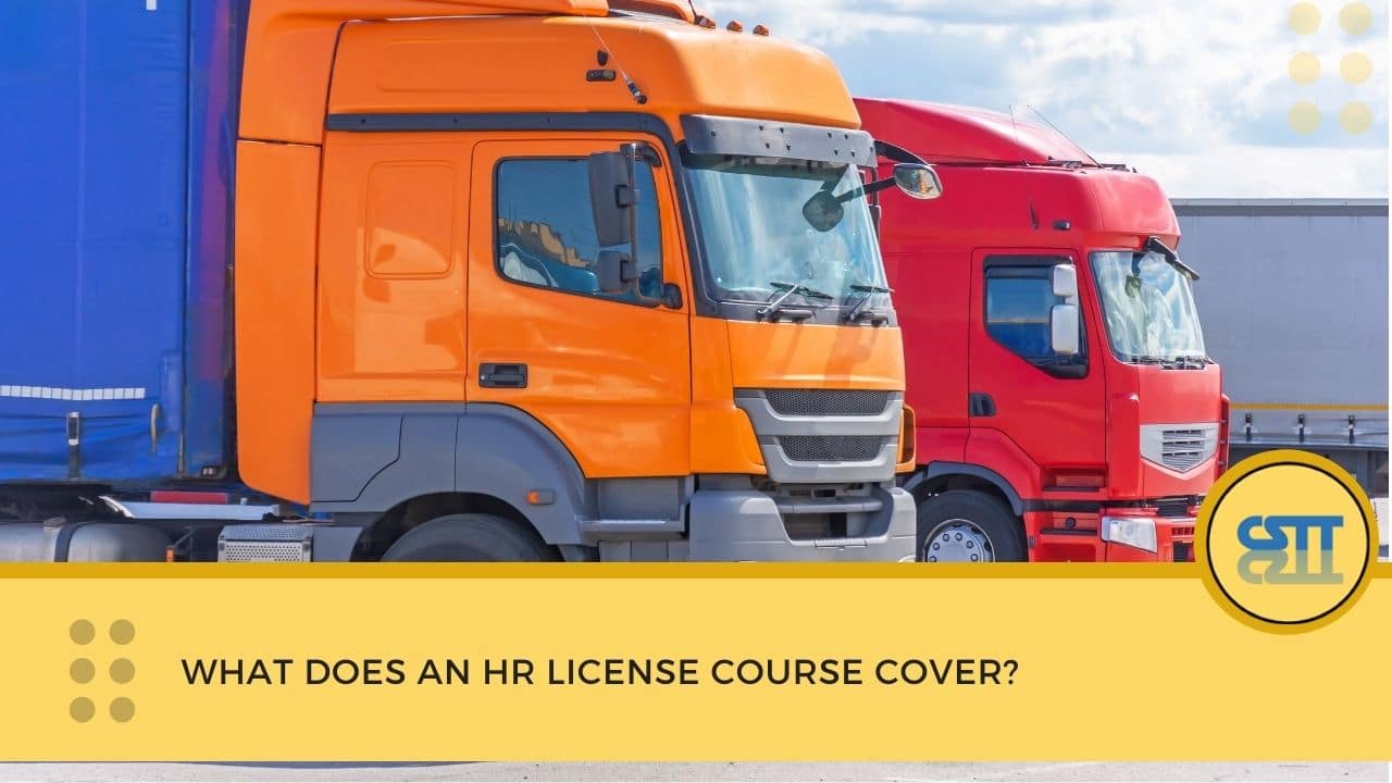 What is an HR Licence? Chris Shilling Transport Training