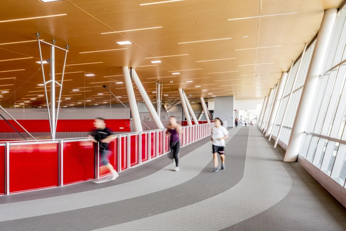 Indoor Jogging Track California State University, Northridge