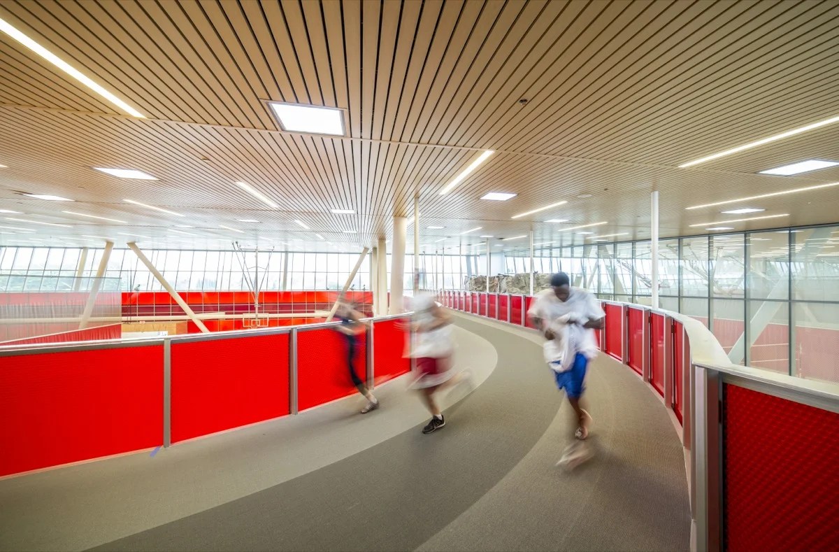 Indoor Jogging Track California State University, Northridge