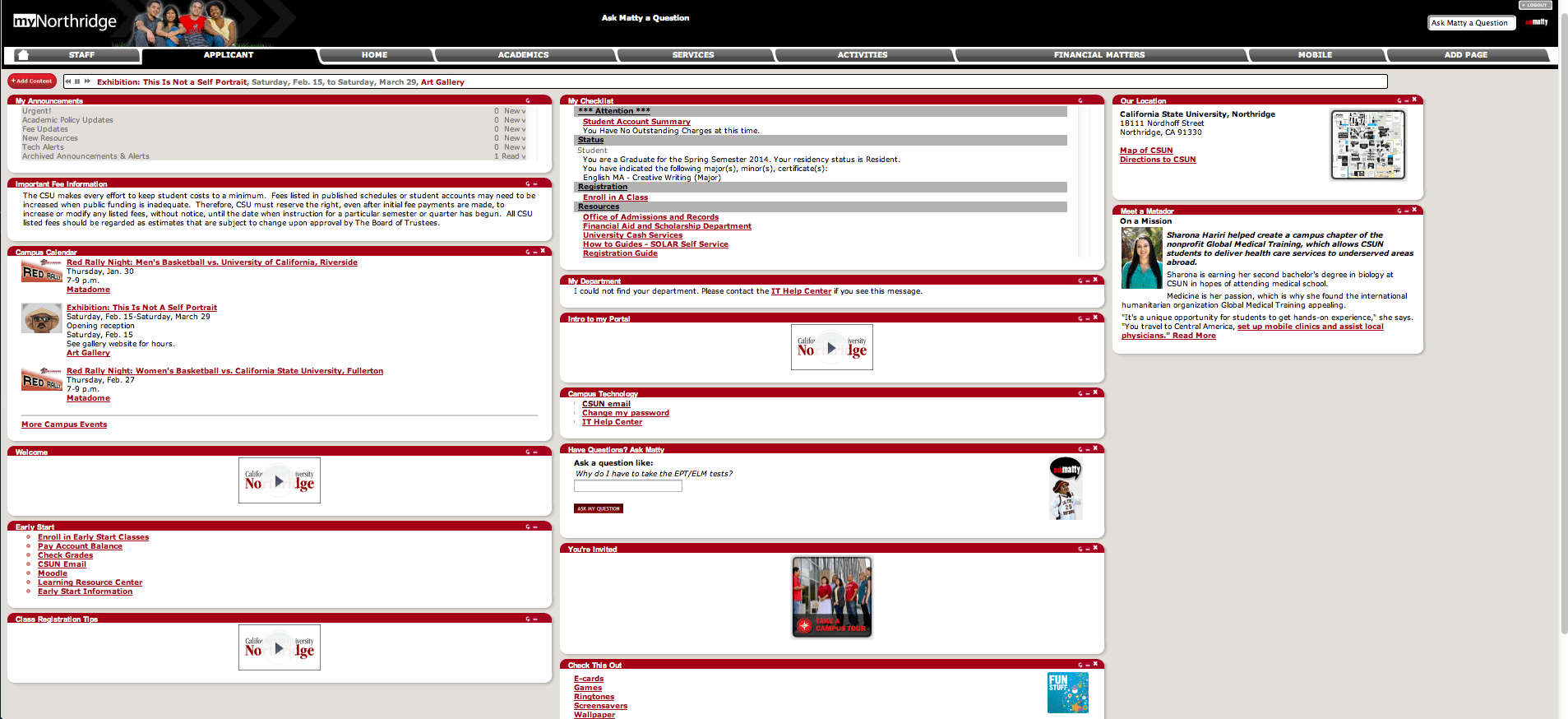 Portal Help Guide California State University, Northridge