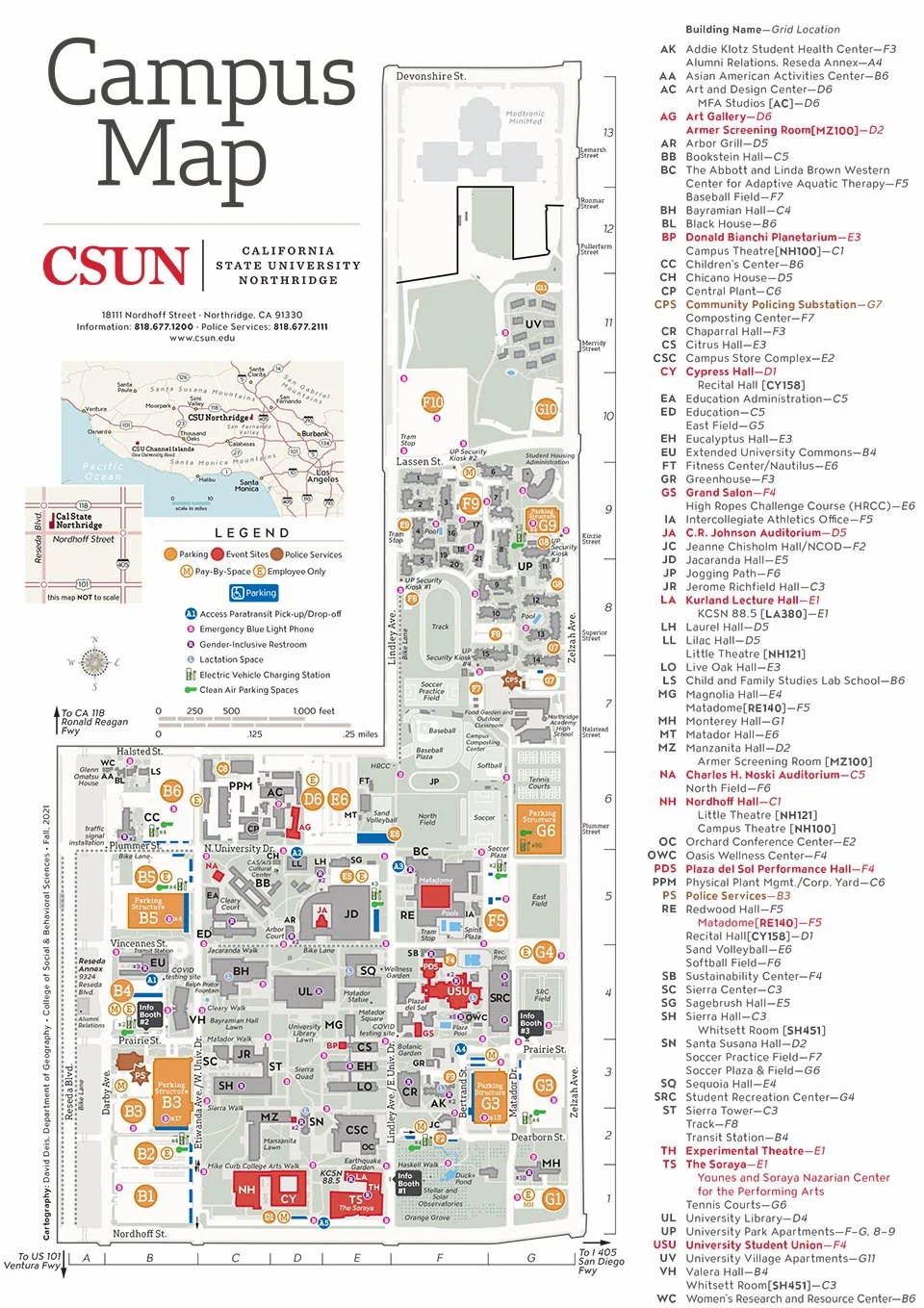 Cal State Northridge Academic Calendar 2022 Csun Maps | California State University, Northridge