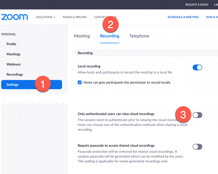 Canvas HowTo Zoom Meetings and Recordings California State University Stanislaus