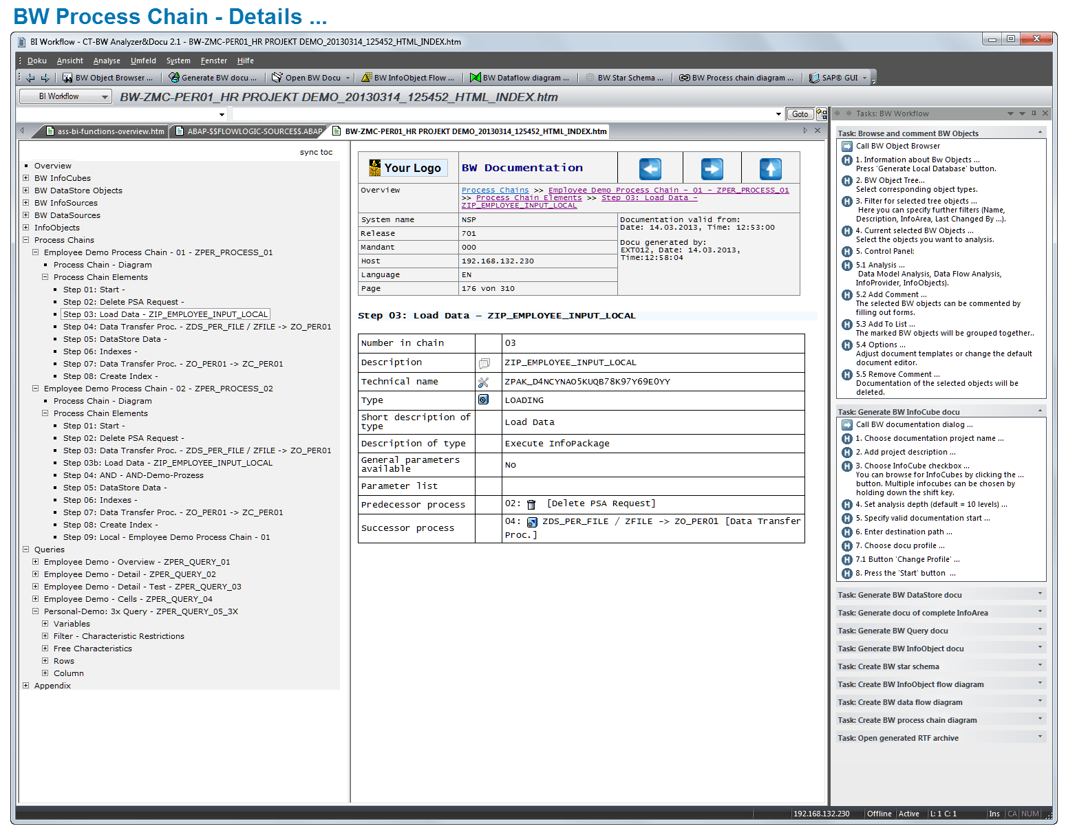 CTSoftware Documentation Backend Objects