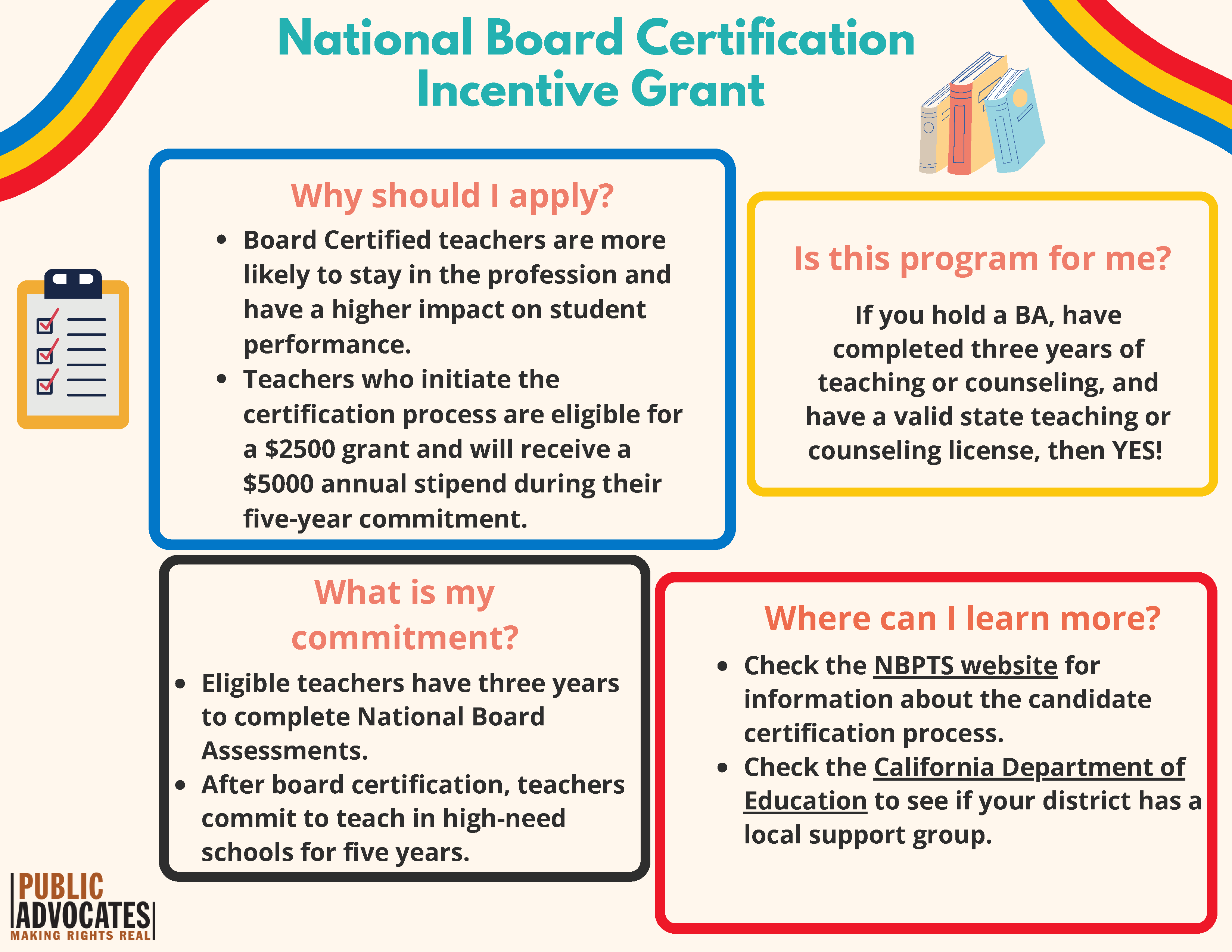 New Support for Educators and EducatorsToBe California Teachers